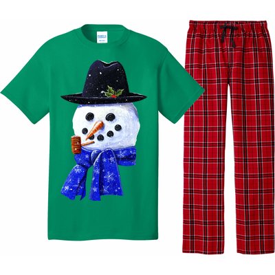 Snowman Smile Pajama Set