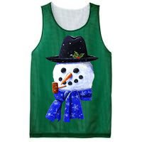 Snowman Smile Mesh Reversible Basketball Jersey Tank