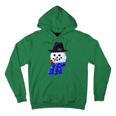 Snowman Smile Tall Hoodie