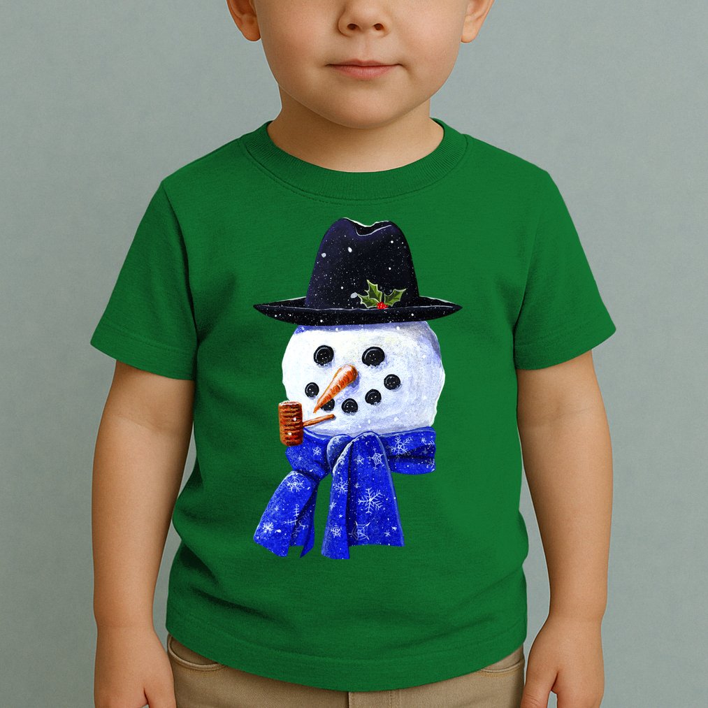 Snowman Smile Toddler T-Shirt