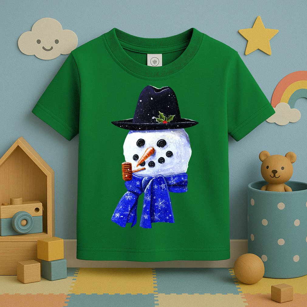 Snowman Smile Toddler T-Shirt