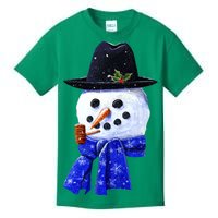 Snowman Smile Kids T-Shirt