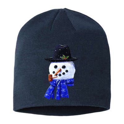 Snowman Smile Sustainable Beanie