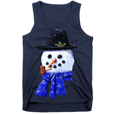 Snowman Smile Tank Top