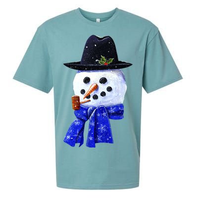 Snowman Smile Sueded Cloud Jersey T-Shirt