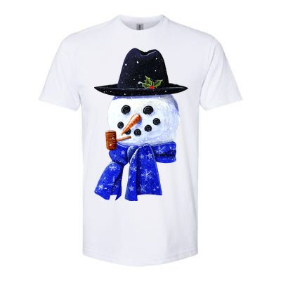 Snowman Smile Softstyle® CVC T-Shirt