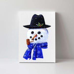 Snowman Smile Canvas