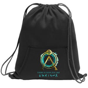 Stargate No Place Like Home Gate Sweatshirt Cinch Pack Bag