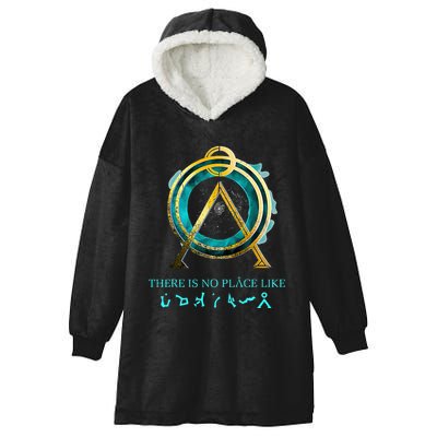 Stargate No Place Like Home Gate Hooded Wearable Blanket