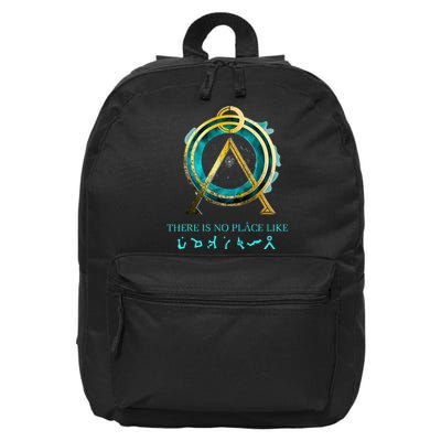 Stargate No Place Like Home Gate 16 in Basic Backpack