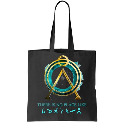 Stargate No Place Like Home Gate Tote Bag