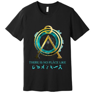 Stargate No Place Like Home Gate Premium T-Shirt