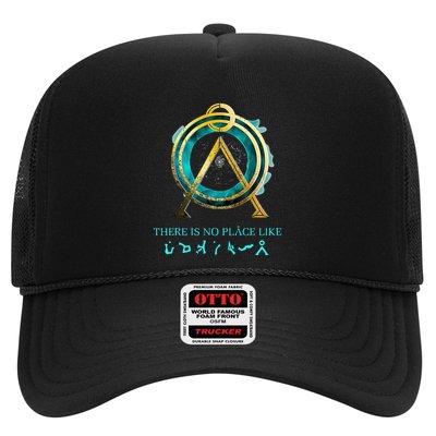 Stargate No Place Like Home Gate Trucker Hat