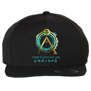 Stargate No Place Like Home Gate Wool Snapback Cap