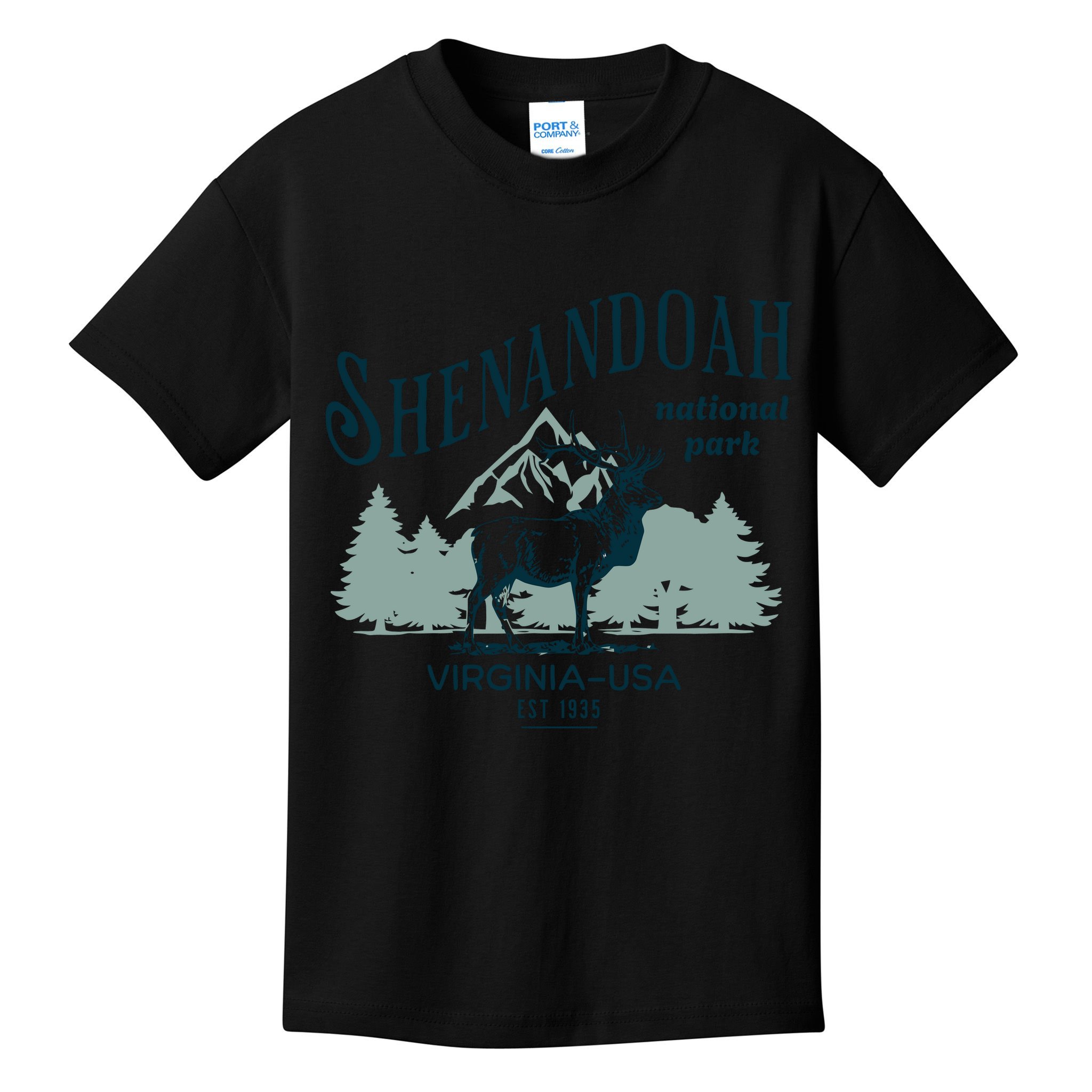 Shenandoah National Park Kids T-Shirt