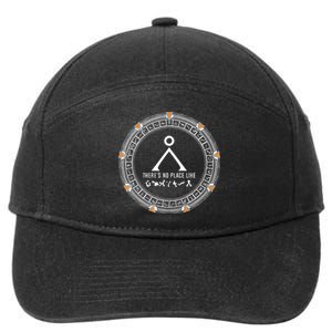 Stargate No Place Like Home Gate Adult For 7-Panel Snapback Hat