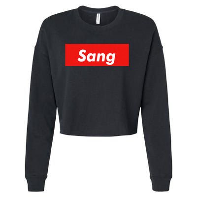 Sang Name Personalized Cropped Pullover Crew