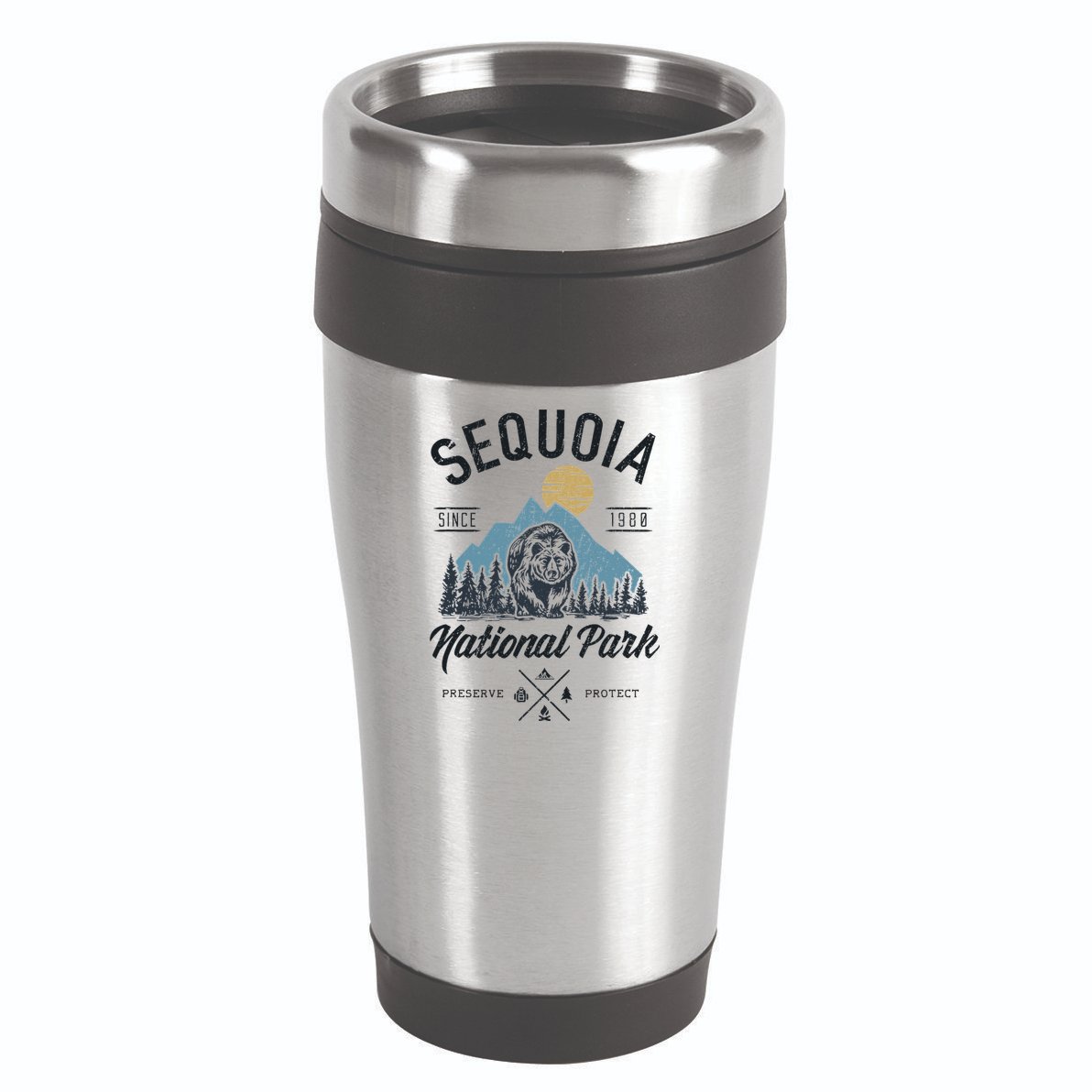 Sequoia National Park Novelty Hiking Camping 16oz Travel Tumbler