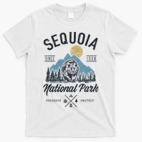 Sequoia National Park Novelty Hiking Camping T-Shirt