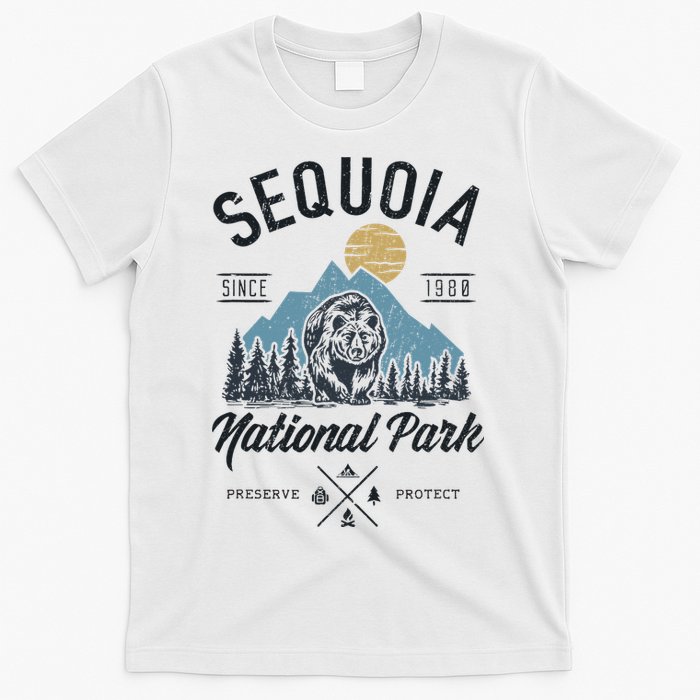 Sequoia National Park Novelty Hiking Camping T-Shirt