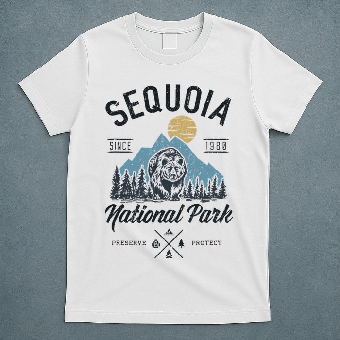 Sequoia National Park Novelty Hiking Camping T-Shirt