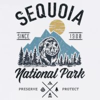 Sequoia National Park Novelty Hiking Camping T-Shirt