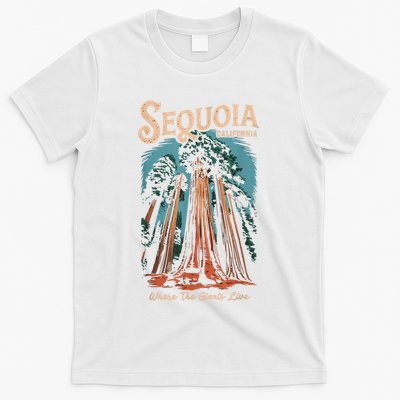 Sequoia National Park California Giant Tree Outdoors T-Shirt