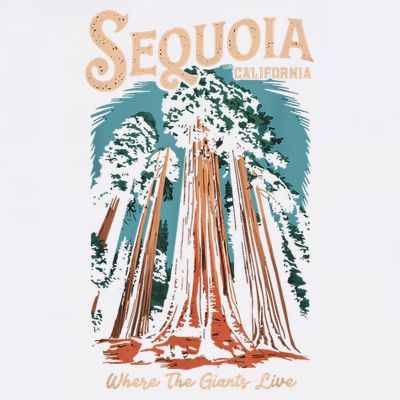 Sequoia National Park California Giant Tree Outdoors T-Shirt