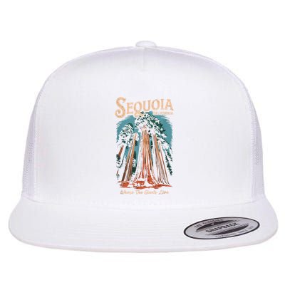 Sequoia National Park California Giant Tree Outdoors Flatbill Hat