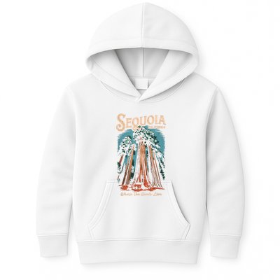 Sequoia National Park California Giant Tree Outdoors Kids Hoodie