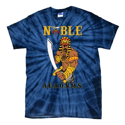 Shriner Noble PHAraoh Mason PH Shriner AEAONMS Fathers Day Tie-Dye T-Shirt