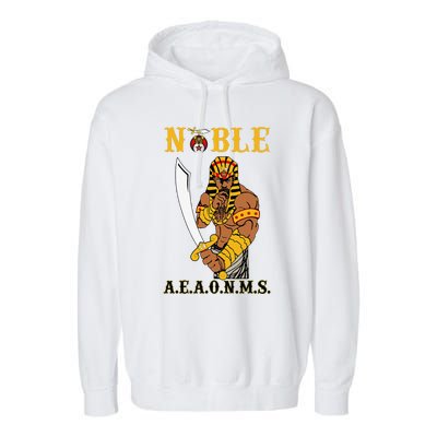 Shriner Noble PHAraoh Mason PH Shriner AEAONMS Fathers Day Garment-Dyed Fleece Hoodie