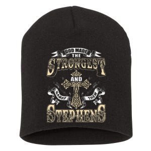 Stephens Name Personalized Stephens Last Name Short Acrylic Beanie