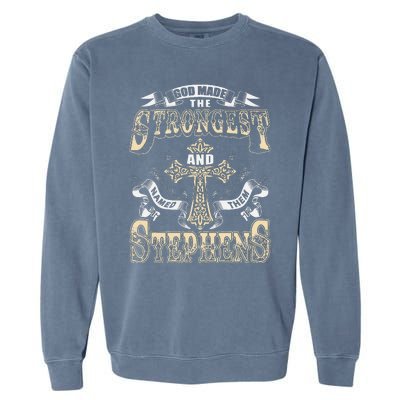 Stephens Name Personalized Stephens Last Name Garment-Dyed Sweatshirt