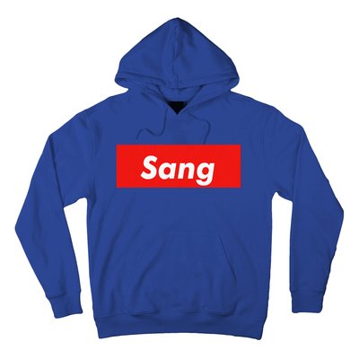 Sang Name Personalized Hoodie