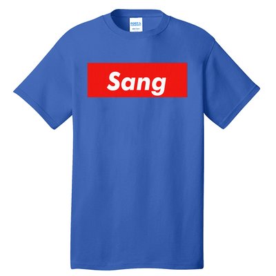 Sang Name Personalized Tall T-Shirt