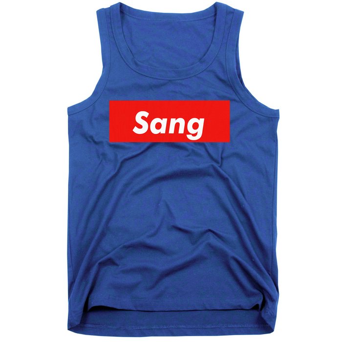 Sang Name Personalized Tank Top