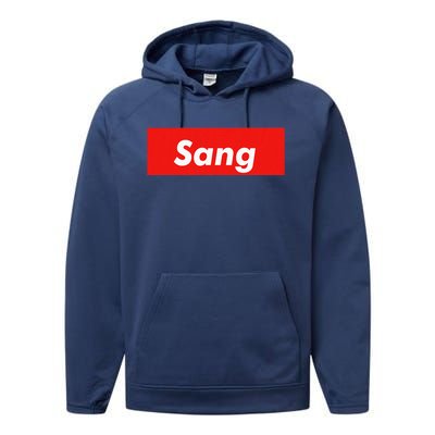 Sang Name Personalized Performance Fleece Hoodie