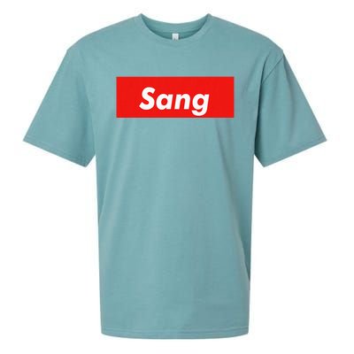 Sang Name Personalized Sueded Cloud Jersey T-Shirt