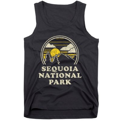 Sequoia National Park California Ca Vintage Hiking Tank Top