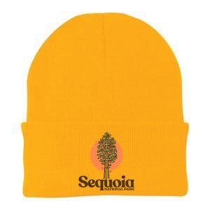 Sequoia National Park General Sher Tree Graphic Cool Gift Knit Cap Winter Beanie