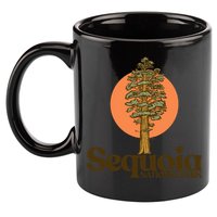 Sequoia National Park General Sher Tree Graphic Cool Gift 11oz C Handle Ceramic Mug