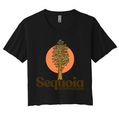 Sequoia National Park General Sher Tree Graphic Cool Gift Crop Top