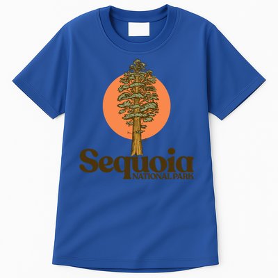 Sequoia National Park General Sher Tree Graphic Cool Gift Tall T-Shirt