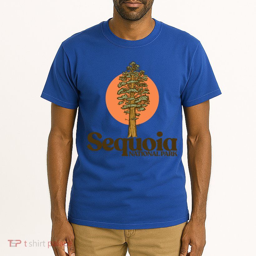 Sequoia National Park General Sher Tree Graphic Cool Gift Tall T-Shirt