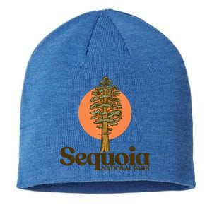 Sequoia National Park General Sher Tree Graphic Cool Gift Sustainable Beanie