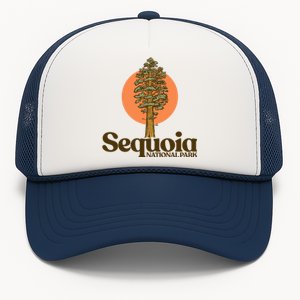 Sequoia National Park General Sher Tree Graphic Cool Gift Trucker Hat