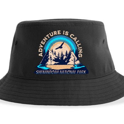 Shenandoah National Park Camping Hiking Family Vacation Sustainable Bucket Hat