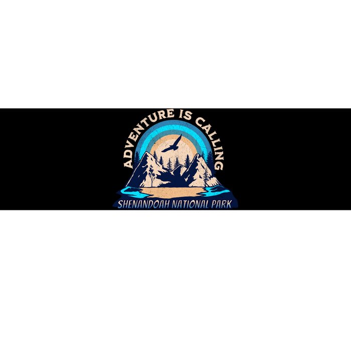 Shenandoah National Park Camping Hiking Family Vacation Bumper Sticker