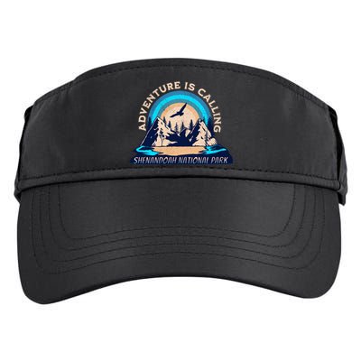 Shenandoah National Park Camping Hiking Family Vacation Adult Drive Performance Visor